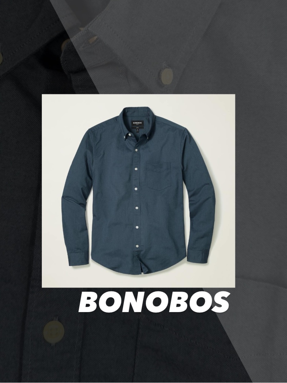 EUC Bonobos Navy Everyday Oxford Shirt
